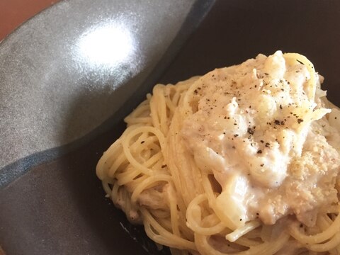 ☆材料少なく簡単☆ツナと玉ねぎのクリームパスタ！